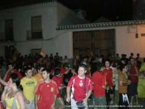 Venga esa afición que la celebración no cese