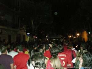 Plaza Cervantes a reventar
