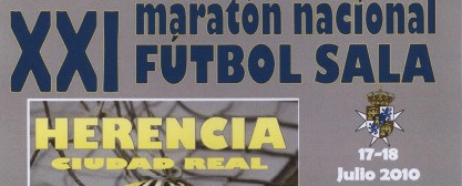 XXI Maratón nacional de fútbol sala Herencia 2010