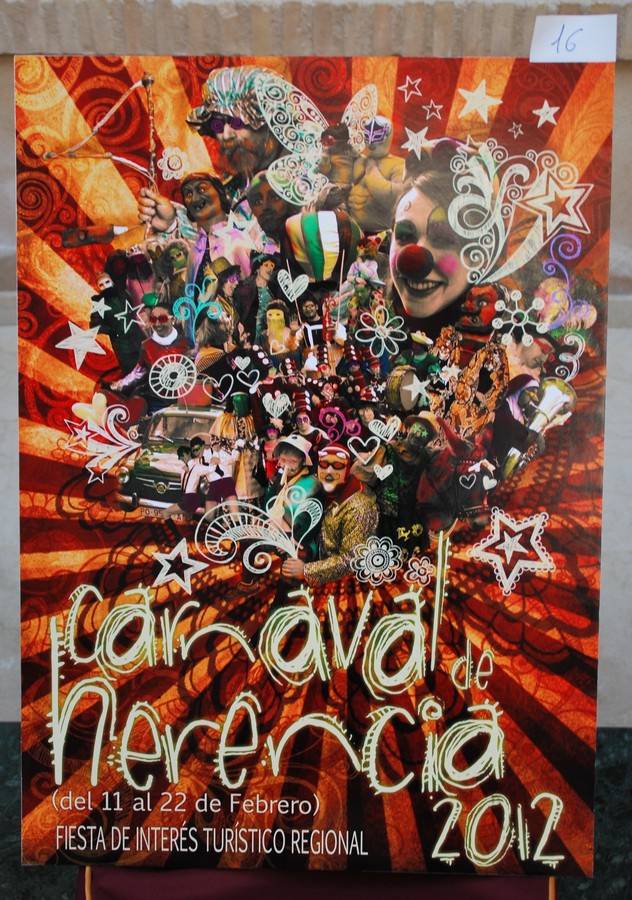 Cartel del Carnaval de Herencia 2012 (Ciudad Real)