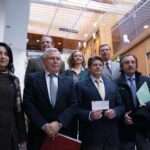 Delegación de representantes de la Universidad de Murcia y la Universidad del Mar Delegación de representantes de la Universidad de Murcia y la Universidad del Mar