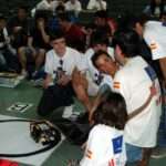 Parte del equipo del instituto ganador, el Hermógenes Rodríguez, de Herencia, Parte del equipo del instituto ganador el Hermógenes Rodríguez, de Herencia,