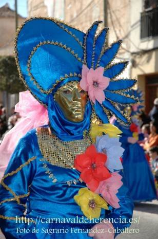 Desfile del Ofertorio del Carnaval de Herencia, últimos años.