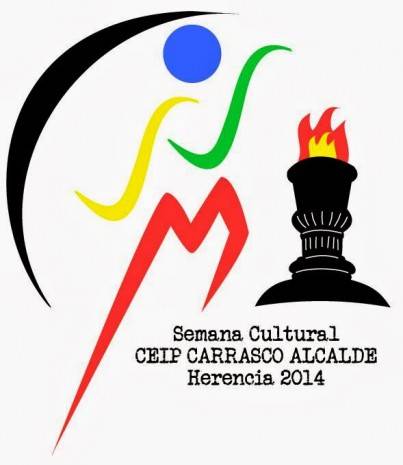 Logo Semana cultural 2014 del Colegio Carrasco Alcalde de Herencia