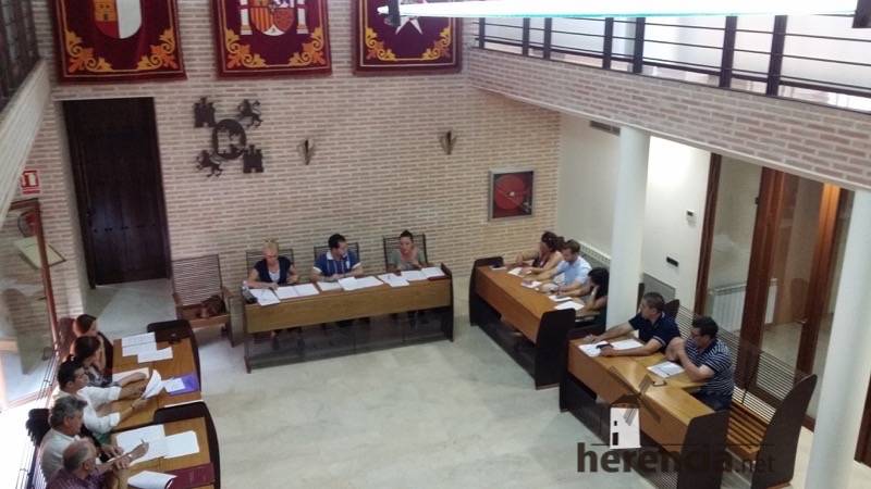 Pleno municipal de Herencia. Junio 2015