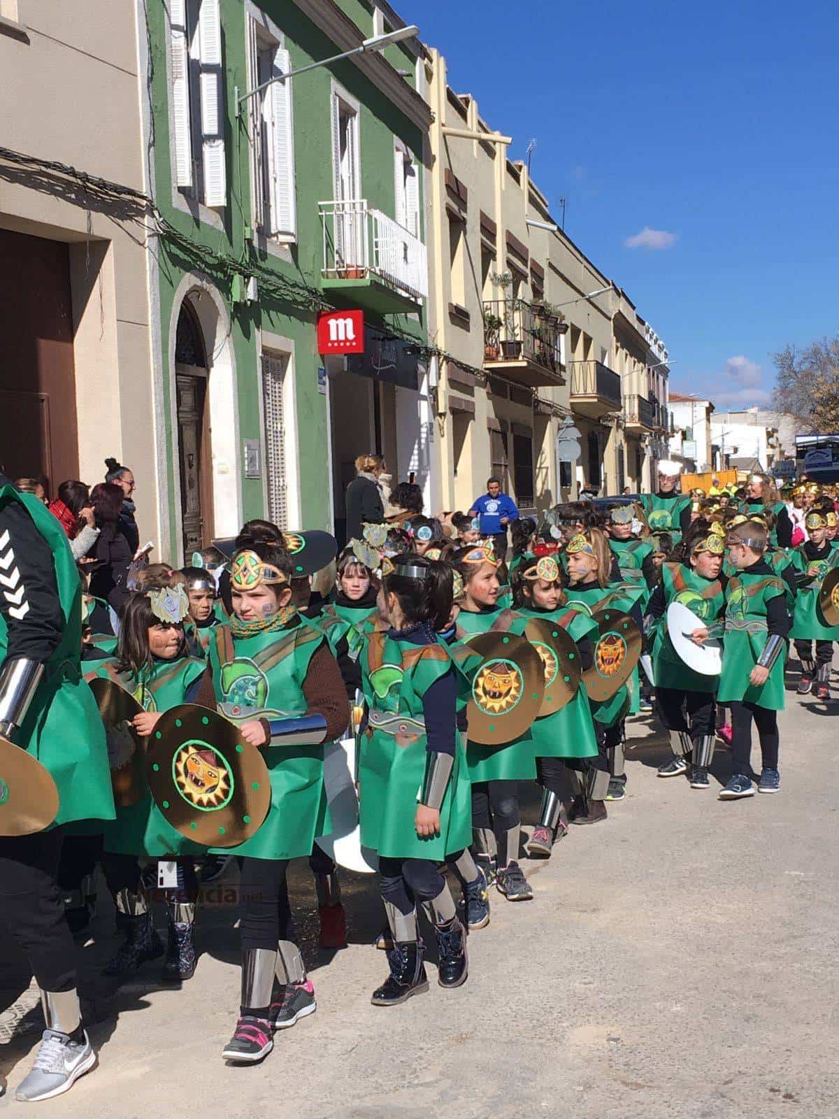 Fotogaler A Del Desfile Escolar De Carnaval