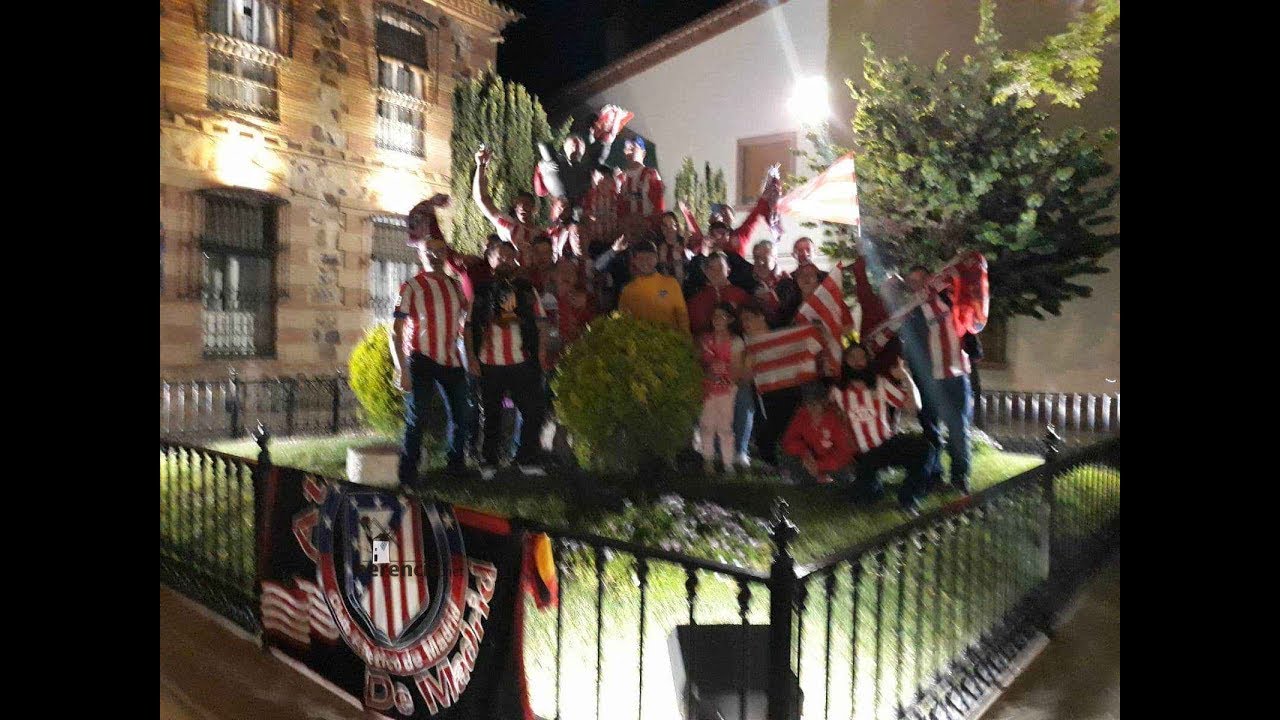 Los atléticos de Herencia celebran ser campeones de la Europa League