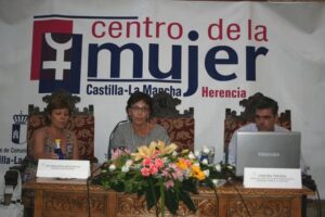 Encarni García-Navas, Concha Tolosa y Javier Artesero