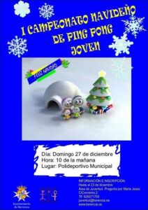 Campeonato de Navidad de Ping Pong Herencia