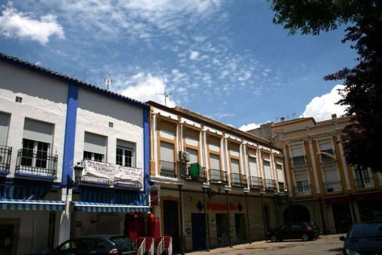 Plaza de España en Herencia