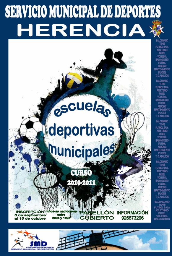 Abierto plazo de inscripción para Escuelas Deportivas 20102011