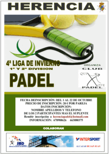 4ª liga de invierno de Padel 3