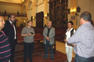 El Director General de Patrimonio de Castilla-La Mancha visitó las obras de la parroquia 3