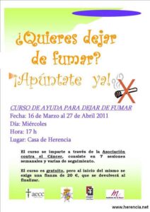Curso para dejar de fumar El Centro de la Mujer organiza un Curso para dejar de fumar y otro de autoestima 1