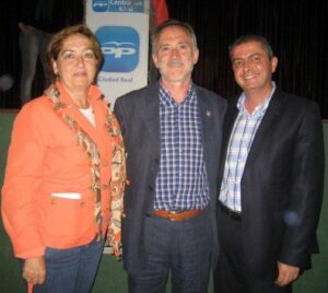 Guilermo López-Bravo durante un acto de campaña Guilermo López-Bravo durante un acto de campaña