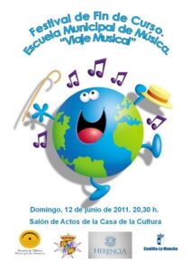 Festival fin de curso de la Escuela Municipal de Música. 1