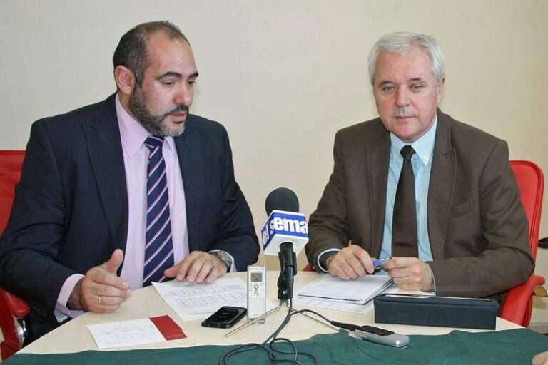 rueda de prensa sobre el plan de empleo provincial en La Mancha