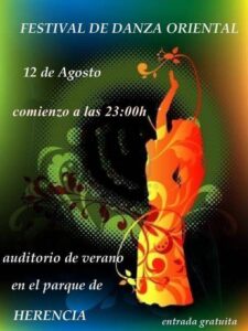 espectáculo de danza oriental en Herencia espectáculo de danza oriental en Herencia