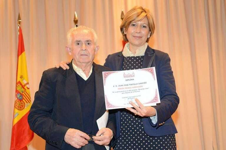 Juan José Portillo Sánchez recoge su premio
