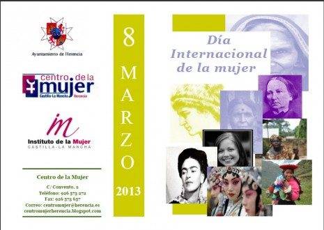 Cartel Día Internacional de la Mujer en Herencia