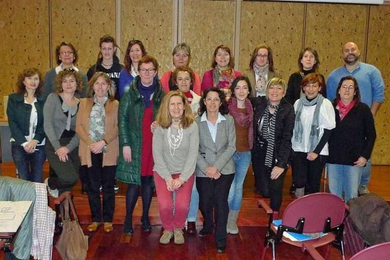 Bibliotecario de la provincia de Ciudad Real realizando un curso de narración oral con Félix Albo