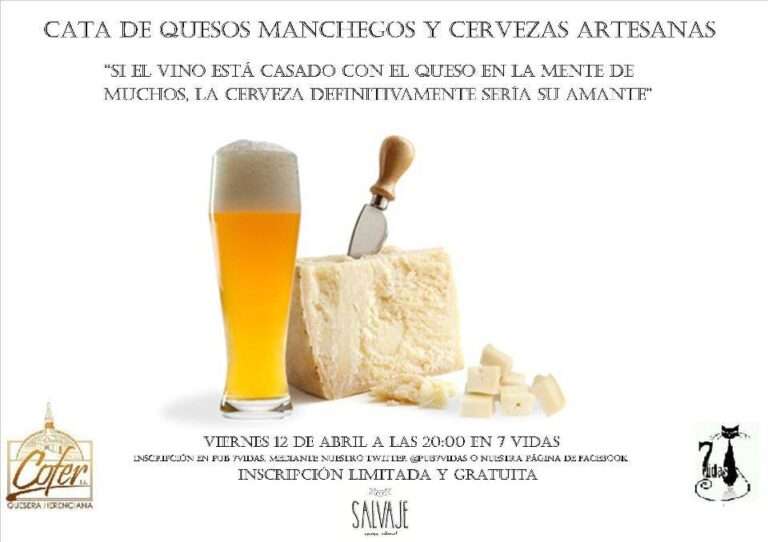 Herencia_Cata de quesos manchegos y cervezas artesanas