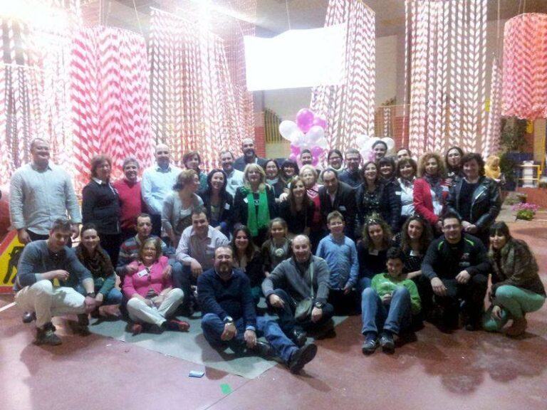 participantes en la II Feria del Comercio de Herencia