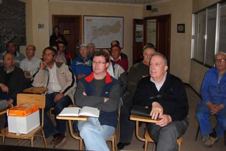 Público asistente a las Jornadas de Optimización del Riego de la Comunidad de Regantes de Herencia