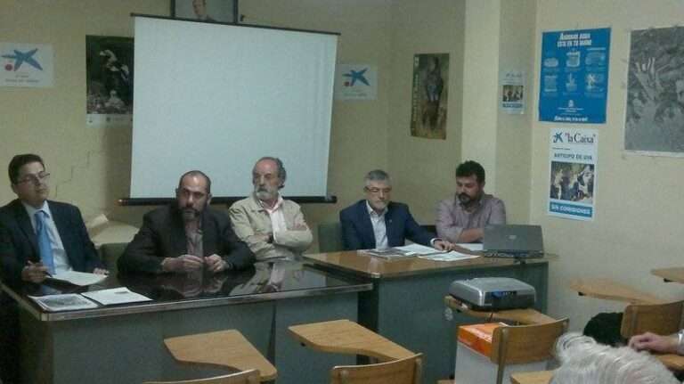 Inauguración Jornadas sobre el Agua en la Comunidad de Regantes de Herencia