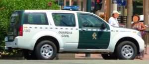 Coche de la Guardia Civil