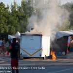Incendio en uno de los puestos de la Feria y Fiestas 2013 7