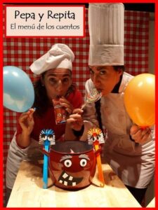 pepa y repita - el menu de los cuentos