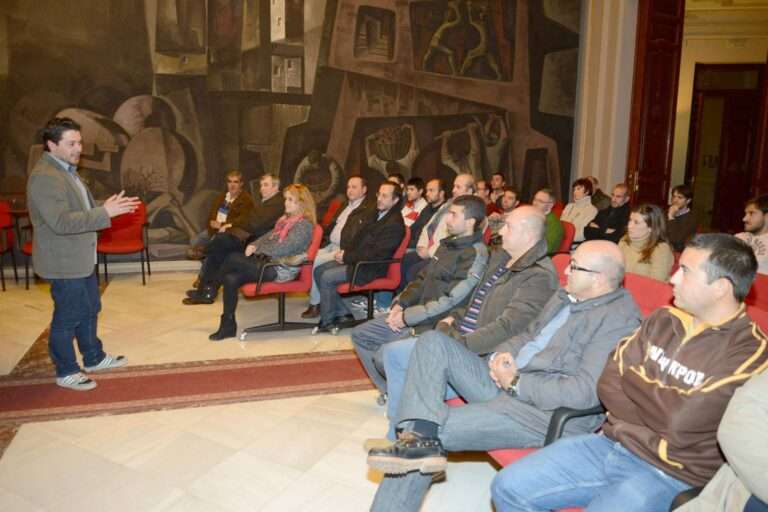 Entrega de material deportivo de Diputación