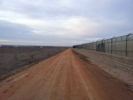 Camino arreglado del término municipal de Herencia