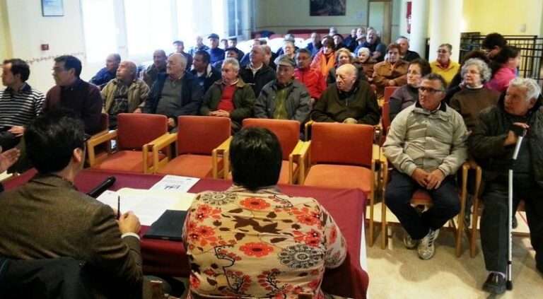 José Manuel Caballero durante el acto en Herencia