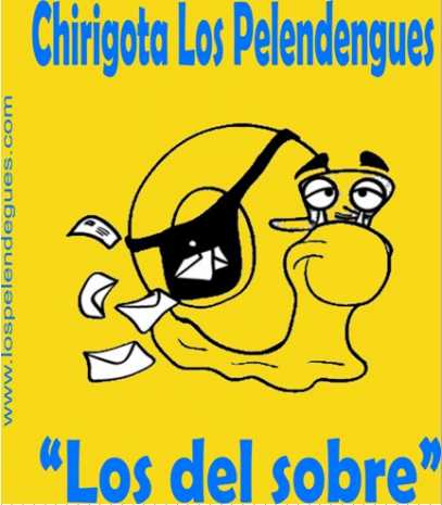 Cartel de la presentación del "tipo" de la chirigota "Los Pelendengues" - Herencia 2014