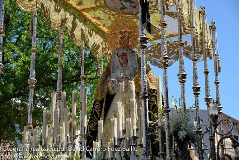 Virgen de los Dolores de la Semana Santa de Herencia 2014