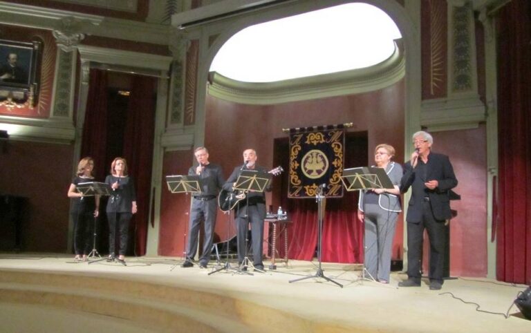 Actuación del grupo Vosco en el Ateneo de Madrid