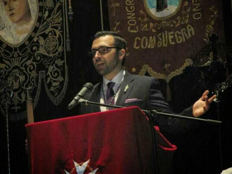 Antonio Martin-Viveros pregonero