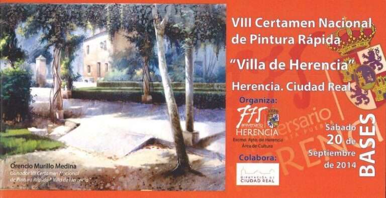 VIII Certamen de Pintura Rápida Villa de Herencia