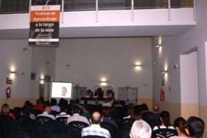 Público asistente al 12º Festival de Aprendizaje a lo largo de toda la vida