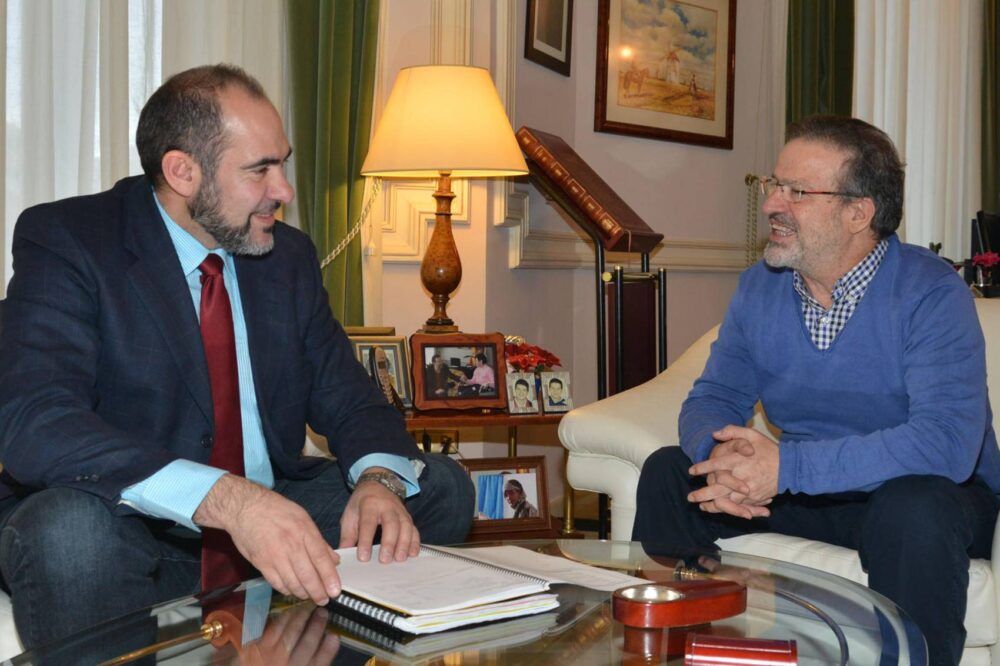 Jesús Fernández y Nemesio de Lara. Foto www.dipucr.es