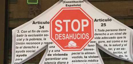stop desahucios Herencia 28 diciembre