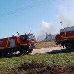 La UME interviene en la planta de gas de Alcázar de San Juan 10