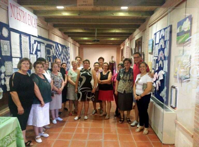 expo de encajeras en villarrubia