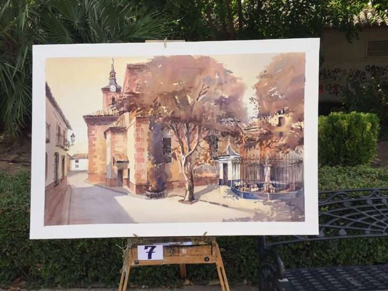 segundo premio ix pintura rapida 2015