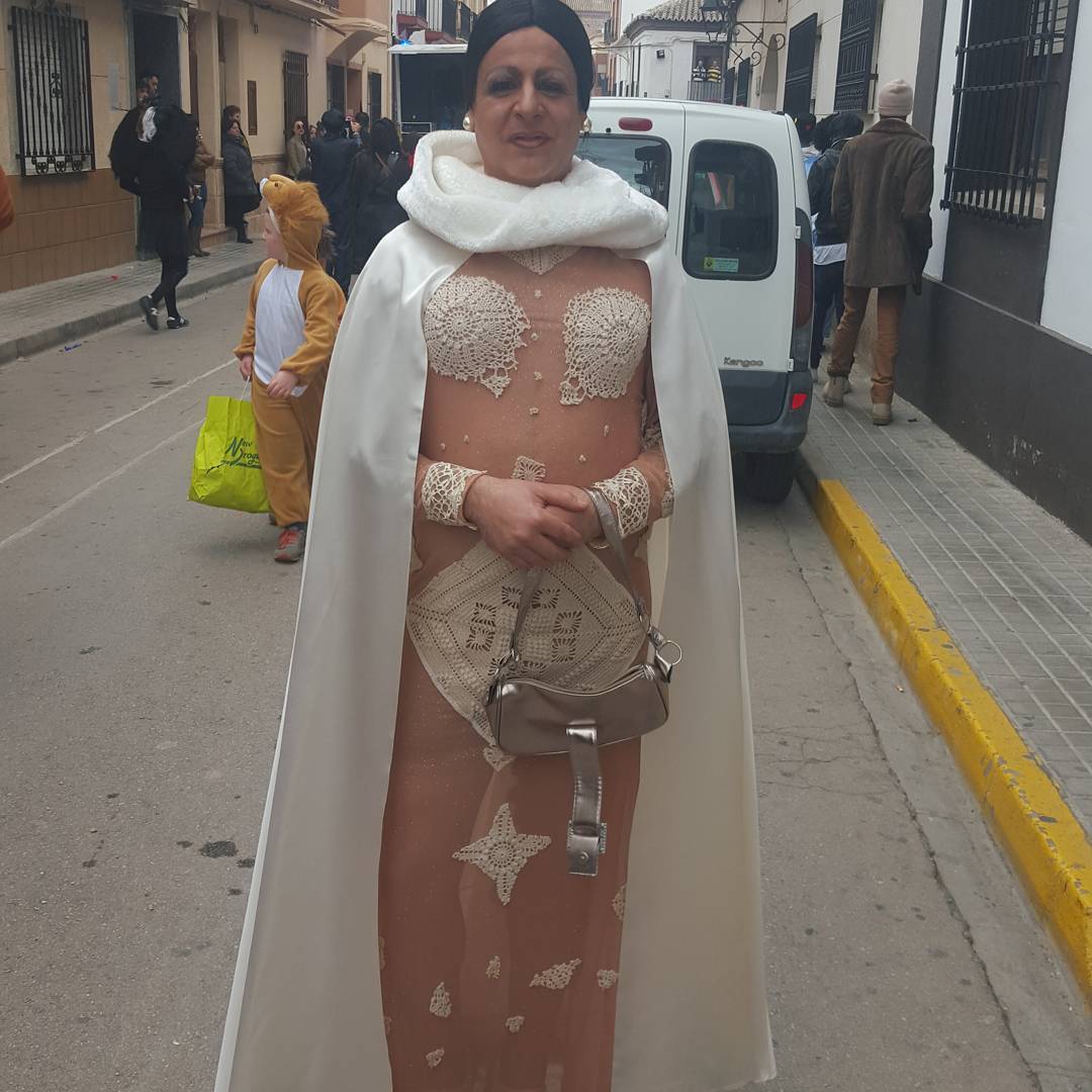 Chechu fernández de Cristina Pedroche en el Carnaval de Herencia
