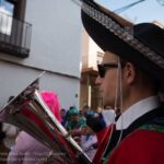 Perlé corriendo en el pasacalles del domingo 45