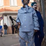 Perlé corriendo en el pasacalles del domingo 100