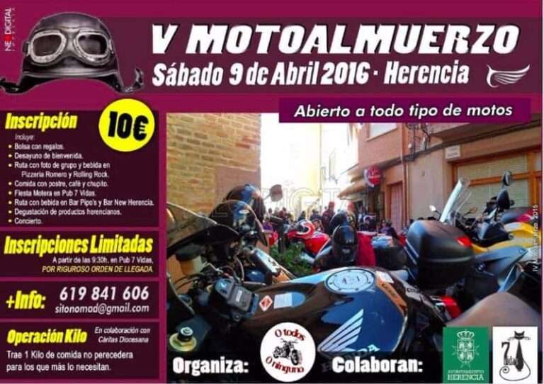 V Motoalmuerzo de herencia